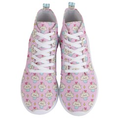 Kawaii Cupcake  Men s Lightweight High Top Sneakers by lisamaisak