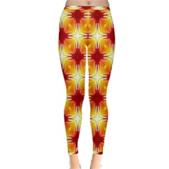 Background Boxes Seamless Inside Out Leggings by Dutashop