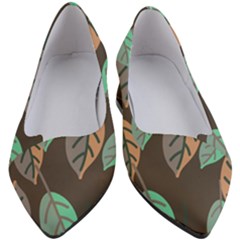 Leaf Brown Women s Block Heels  by Dutashop