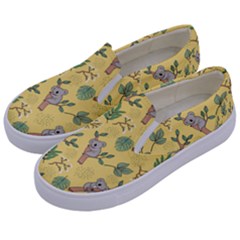 Kuala Bears Kids  Canvas Slip Ons by designsbymallika