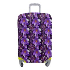 Flowers Into A Decorative Field Of Bloom Popart Luggage Cover (small) by pepitasart