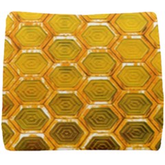 Hexagonal Windows Seat Cushion by essentialimage365