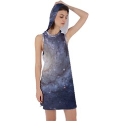 Spiral Galaxy Racer Back Hoodie Dress by ExtraAwesomeSauce