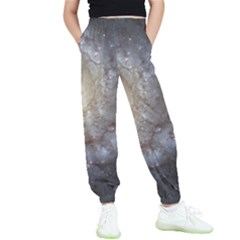 Spiral Galaxy Kids  Elastic Waist Pants by ExtraAwesomeSauce