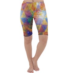 Space Design Cropped Leggings  by ExtraAwesomeSauce