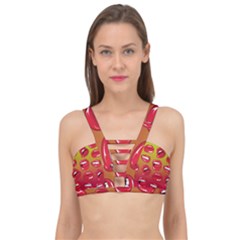 Hot Lips Cage Up Bikini Top by ExtraAwesomeSauce