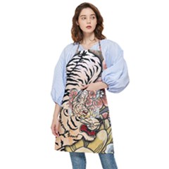 White Tiger Pocket Apron by ExtraAwesomeSauce