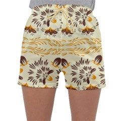 Decorative Flowers Sleepwear Shorts by Eskimos