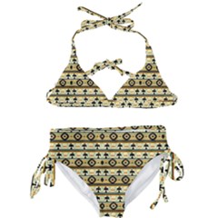 Native American Pattern Kids  Classic Bikini Set by ExtraAwesomeSauce