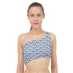 Cats Catty Spliced Up Bikini Top  by Sparkle