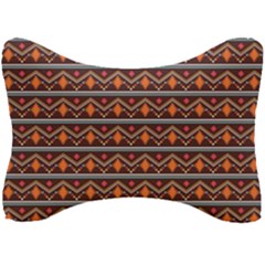 Native American Pattern Seat Head Rest Cushion by ExtraGoodSauce