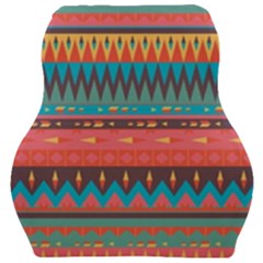 Native American Pattern Car Seat Velour Cushion  by ExtraGoodSauce