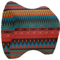 Native American Pattern Velour Head Support Cushion View3