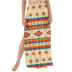 Native American Pattern Maxi Chiffon Tie-up Sarong by ExtraAwesomeSauce