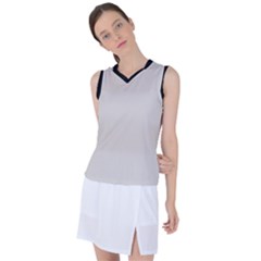 Abalone Grey Women s Sleeveless Sports Top by FashionBoulevard