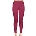 Amaranth Purple Inside Out Leggings View1