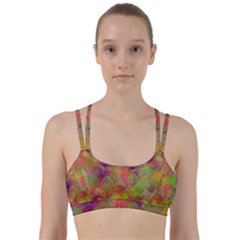 Easter Egg Colorful Texture Line Them Up Sports Bra by Dutashop