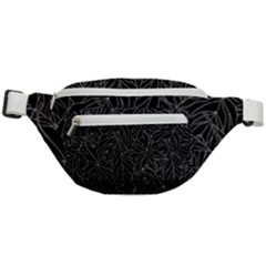 Autumn Leaves Black Fanny Pack by Dutashop