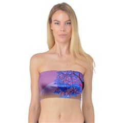 Tree Sunset Bandeau Top by icarusismartdesigns