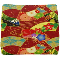 Floral Abstract Seat Cushion by icarusismartdesigns