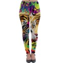 Tiger In The Jungle Lightweight Velour Leggings View1