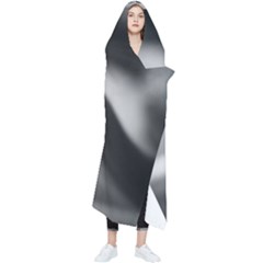 Black And White Snake Wearable Blanket by ExtraAwesomeSauce