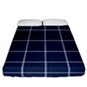 Blue buffalo plaid Fitted Sheet (California King Size) View1