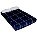 Blue buffalo plaid Fitted Sheet (California King Size) View2