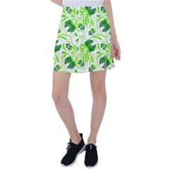 Green Leaves Tennis Skirt by Eskimos