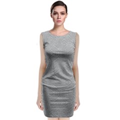 Denimeffetcolorgris65 Classic Sleeveless Midi Dress by kcreatif