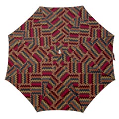 Zig Zag Knitted Pattern Straight Umbrellas by goljakoff