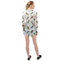 cacti in pots Long Sleeve Chiffon Shirt View2