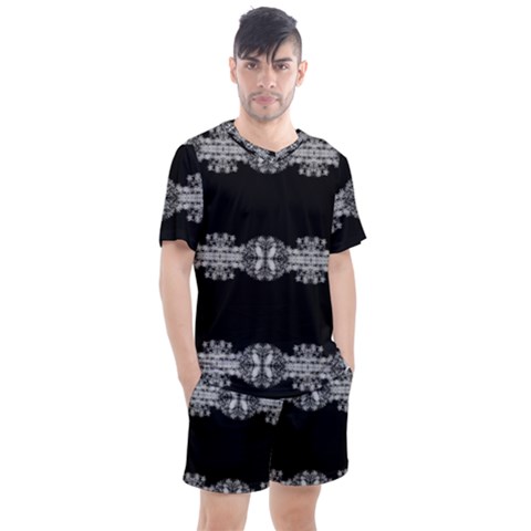 Gfghfyj Men s Mesh Tee And Shorts Set by kcreatif