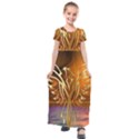 Pheonix Rising Kids  Short Sleeve Maxi Dress View1