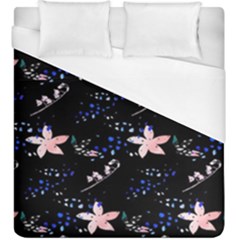 Sparkle Floral Duvet Cover (king Size) by Sparkle