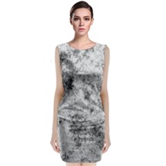 Degrade Blanc/gris Classic Sleeveless Midi Dress by kcreatif