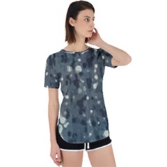 Abstract Texture Surface Print Perpetual Short Sleeve T-shirt by dflcprintsclothing