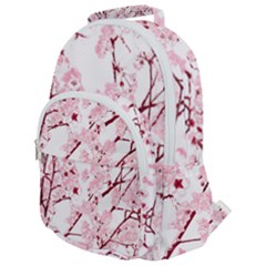 Fleurs De Cerisier Rounded Multi Pocket Backpack by kcreatif