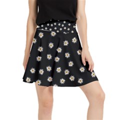 Pattern Marguerites Waistband Skirt by kcreatif