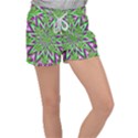 Purple, White, Green, Marijuana, Leaves, CBDOilPrincess  5de76707-e767-40d0-a70d-e7c36407f0a3 Velour Lounge Shorts View1