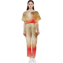 Gold Drops Batwing Lightweight Jumpsuit by goljakoff