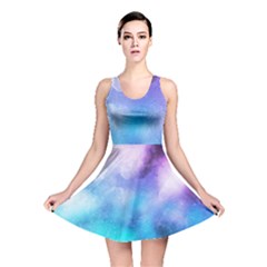 Metallic Paint Reversible Skater Dress by goljakoff