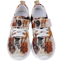 Dog Paint Women s Velcro Strap Shoes by goljakoff