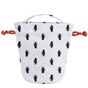 Vampire Hand Motif Graphic Print Pattern Drawstring Bucket Bag View1