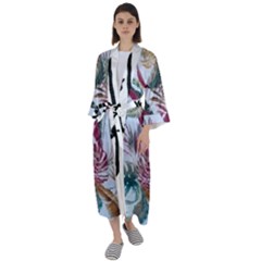 Spring/ Summer 2021 Maxi Satin Kimono by tracikcollection