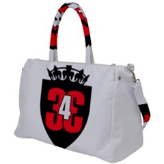 343 Logo Duffel Travel Bag by 343Initiative