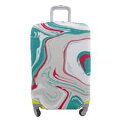 Vector Vivid Marble Pattern 4 Luggage Cover (small) by goljakoff