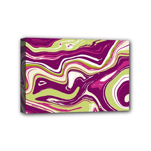 Vector Vivid Marble Pattern 5 Mini Canvas 6  X 4  (stretched) by goljakoff