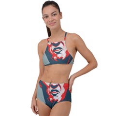 Trump Nope High Waist Tankini Set by goljakoff