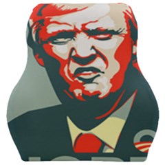 Trump Nope Car Seat Velour Cushion  by goljakoff